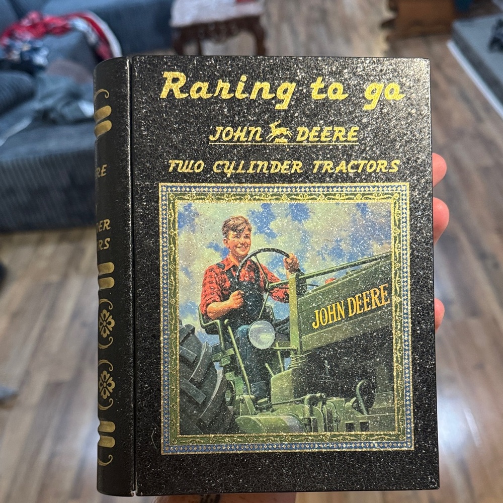 John Deere Green and Yellow Tractor Book
